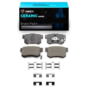 Acura RDX Brake Pads - Rear - R1 Concepts - Ceramic - `05-`18